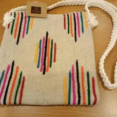 Aarong 刺繍デザイン ショルダーバッグ