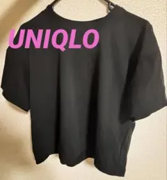 ユニクロ　UNIQLO レディース　ティシャツ　ブラックのサムネイル