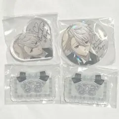 ばろばろカフェ 凪誠士郎 おなまえアクリルバッジ アクリルブロック 缶バッジ