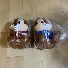 ま*ん様 チップ&デール　Ｌぬいぐるみ　〜Fluffy C uties〜