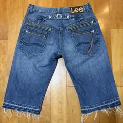 メンズ【美品 ARIZONAJEANS】白青赤 30 ショートパンツ フリンジのサムネイル