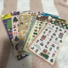 DAISO クリスマス デザインシール 17枚セット 新作