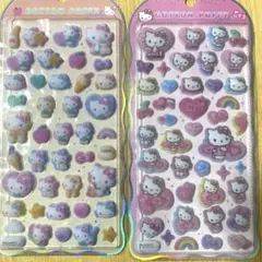 正規品ハローキティ コットンパフィシール