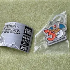 ポケモン30周年 メタルチャームマスコット めじるしアクセサリー　リザードン