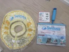 【美品】スイマーバ　Swimava レギュラーサイズ　首リング うきわ