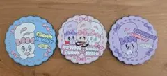 くら寿司 エスターバニー　 ラバーコースター　 3種
