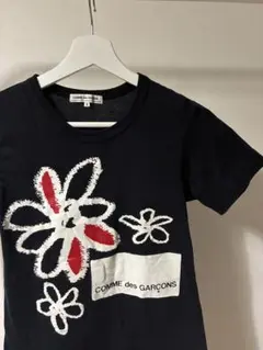 COMME des GARCONS フラワーペイントTシャツ size Sのサムネイル
