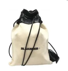 JIL SANDER アイボリー ドローストリングバッグ JIL SANDER（ジルサンダー）の「JIL SANDER / ドローストリング
