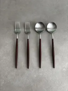 【新品未使用】クチポールGOAディナーフォーク・スプーン 4本セット