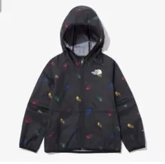 ノースフェイス キッズ　ウィンドブレーカー　ジャンパー　韓国　120　総柄