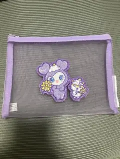 【おまけ付】TWICE×サンリオ　ポップアップ　メッシュポーチ　サナ