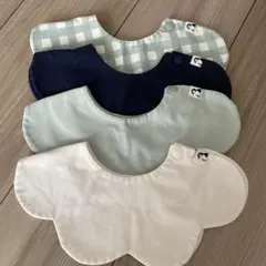 限定セール！現品限り！コニー　スタイ4枚セット　白紺色ミントグリーンチェック