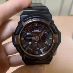 GA-200RG-1AJF CASIO G-SHOCK ブラック　箱、説明書付き GA-200RG-1AJF CASIO G-SHOCK ブラック 箱、説明書付き GA-200RG