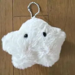 キャラクター型ホワイトキーホルダー