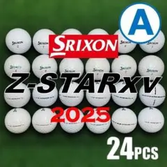 A74】SRIXON Z-STARXV 2025年 黄 ロストボール 24球 - メルカリ