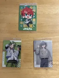 カラフルピーチ　カード　３枚セット