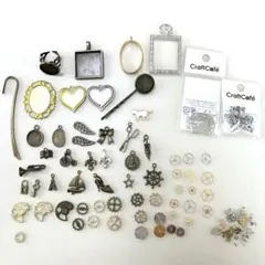 ハンドメイドパーツ素材 フレーム・枠・封入パーツ