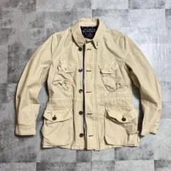 R.NEWBOLDアールニューボールド　コットンフィールドジャケット　サファリ