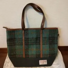 【美品】マッキントッシュフィロソフィー　ハリスツイード　トートバッグ