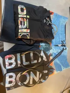 Billabong サーフパンツ、ラッシュガード、サンダルセット - メルカリ