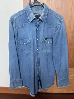 【USA製】Wrangler デニムシャツ 80s 90s ヴィンテージ