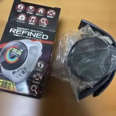 REFINED スマートウォッチ ブラック 本体