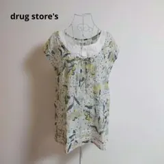 drug store's ドラッグストアーズ　ふんわり　チュニック　カットソー