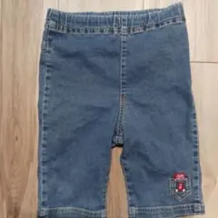 ファミリア fdash デニム ハーフパンツ ゴムウエスト 110