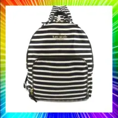 kate spade ストライプリュック
