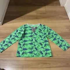 ラグマート　恐竜　長袖カットソー　ロンT 120cm 緑