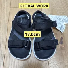 新品タグ付き　スニーカーソール　サンダル(GLOBAL WORK) 17.0cmのサムネイル