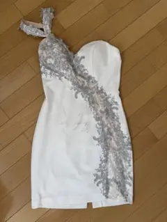 IRMA イルマ　ホワイト　白　ドレス　キャバドレス　S