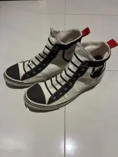 ディーゼル　ハイカットスニーカー ホワイト/ブラック