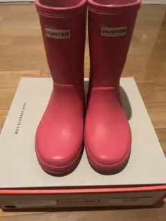 HUNTER ピンク 長靴