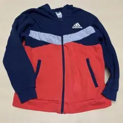adidas キッズ ジップアップパーカー 150cm
