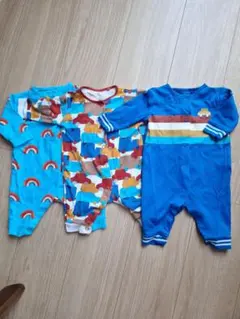 next ベビー ロンパース 3枚セット 0-3ヶ月のサムネイル