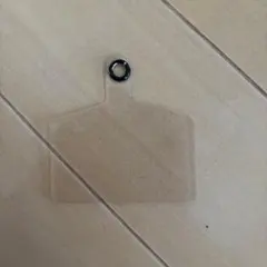 スマホ用 ストラップホルダー 透明のサムネイル