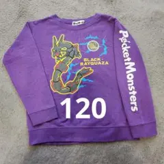 ポケットモンスター　 ブラックレックウザ　トレーナー 120