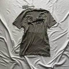 新品 G-STAR グレー 英字プリント Vネック Tシャツ グランジ お兄系のサムネイル