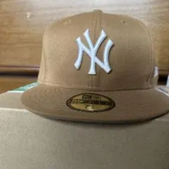 New Era 59FIFTY ブラウンキャップ 7 1/8