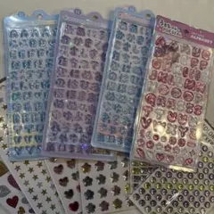 正規品新品 ボンボンドロップシール　セット ひらがなシール　アルファベットシール
