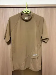TANNUKI モックネック 半袖Tシャツ カーキ Lサイズ 日本製 - メルカリ