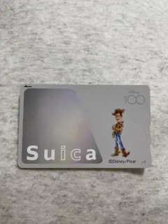 【新品・未使用】ディズニーリゾートオリジナル記念Suica（限定品） ベルメゾン、ディズニー創立100周年の一環として 記念Suica