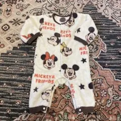 【値下げ】ミッキー＆フレンズロンパース 70cm パジャマ