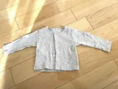 Petit Bateau プチバトー カーディガン 12m グレー