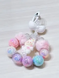 ラブブキーホルダー 携帯ストラップ