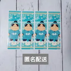 忍たま乱太郎 ロングステッカー しんべえ4枚セット