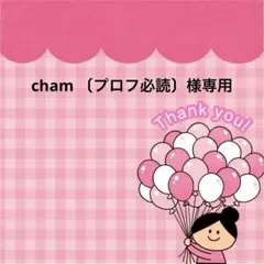 cham ‎〔プロフ必読〕 様専用