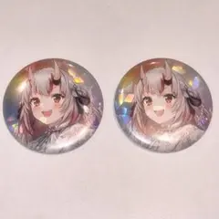 ホロライブ　SweetHappyHoliday 百鬼あやめ　缶バッジ　48個　② ホロライブ SweetHappyHoliday 百鬼あやめ 缶バッジ 48個 ホロライブ