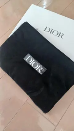 신품 정규품 Christian Dior 파우치 블랙 참신